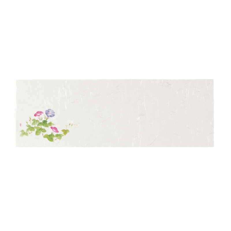 大黒工業 テーブルマット T-913 朝顔 100枚/袋（ご注文単位1袋)【直送品】