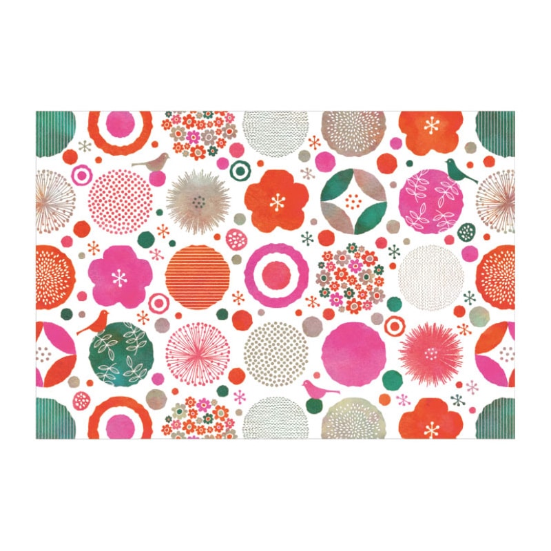 大黒工業 Eテーブルマット 119 ブーガンヴィレ No.119  100枚/袋（ご注文単位1袋)【直送品】