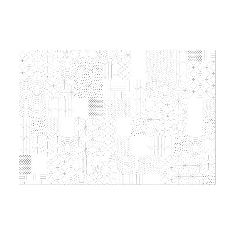 大黒工業 Eテーブルマット 125 淡墨 重ね No.125  100枚/袋（ご注文単位1袋)【直送品】