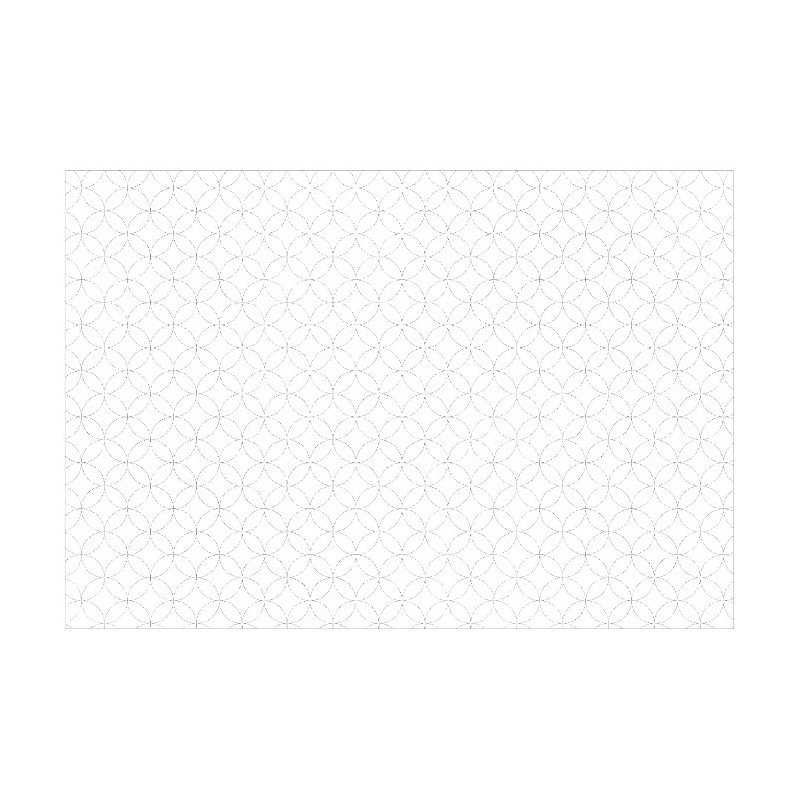 大黒工業 Eテーブルマット 126 淡墨 七宝 No.126  100枚/袋（ご注文単位1袋)【直送品】