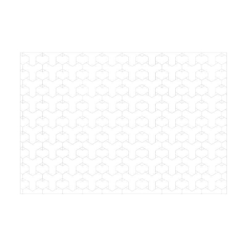 大黒工業 Eテーブルマット 130 淡墨 毘沙門亀甲 No.130  100枚/袋（ご注文単位1袋)【直送品】