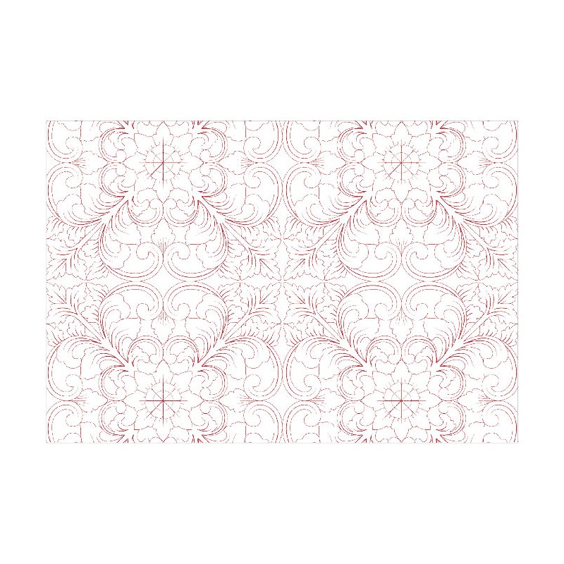 大黒工業 Eテーブルマット 137 ルージュ ペルシャ No.137  100枚/袋（ご注文単位1袋)【直送品】