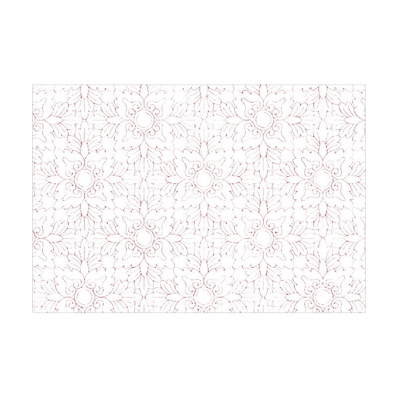 大黒工業 Eテーブルマット138 ルージュオーナメント No.138  100枚/袋（ご注文単位1袋)【直送品】