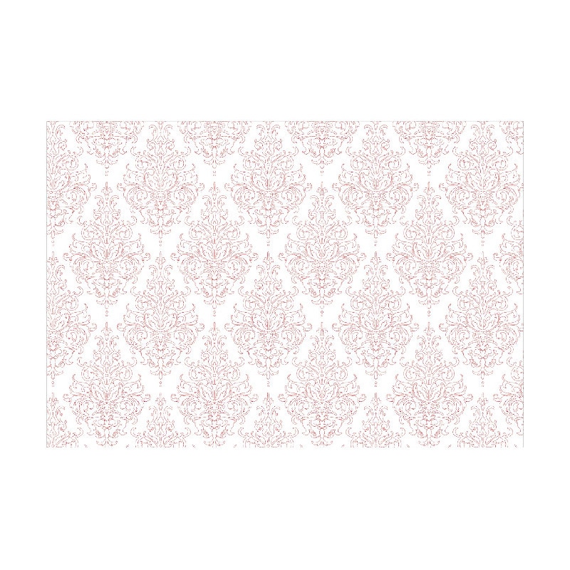 大黒工業 Eテーブルマット 140 ルージュアラベスク No.140  100枚/袋（ご注文単位1袋)【直送品】