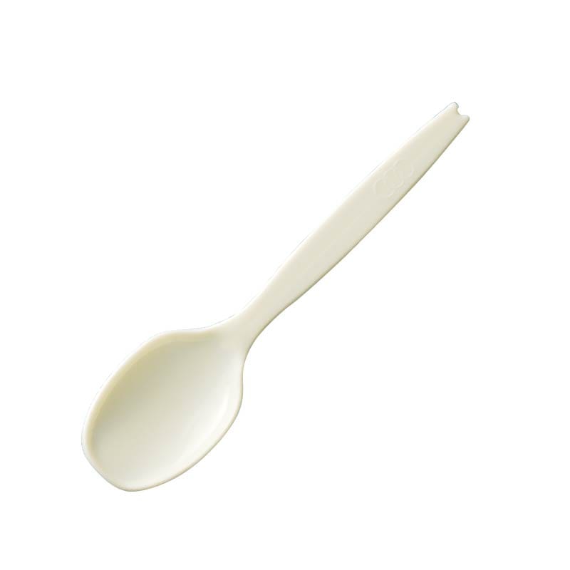 大黒工業 スプーン#130 白 バラ 500本/袋（ご注文単位1袋)【直送品】