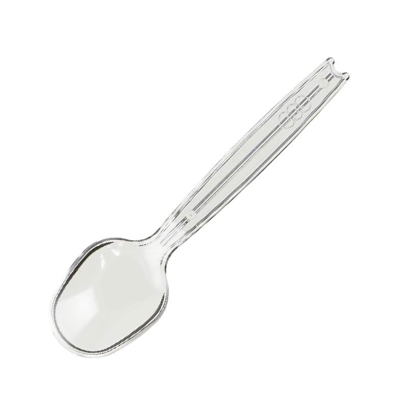 大黒工業 丸スプーン#80 透明 バラ 1000本/箱（ご注文単位1箱)【直送品】