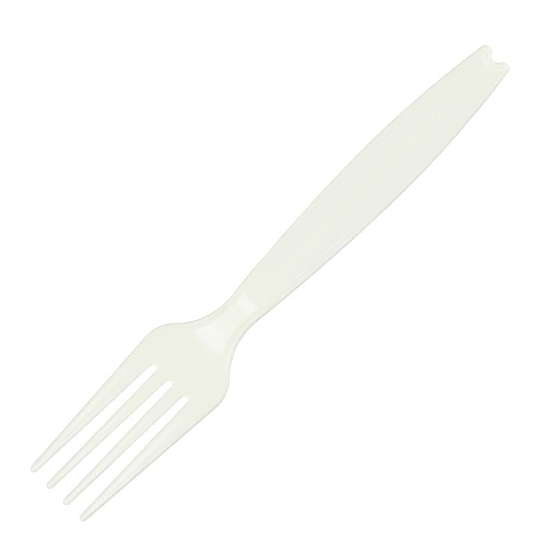 大黒工業 フォーク#160 白 バラ 500本/袋（ご注文単位1袋)【直送品】