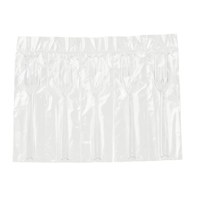 大黒工業 クリアーフォーク#90 透明 5連 1000本/箱（ご注文単位1箱)【直送品】