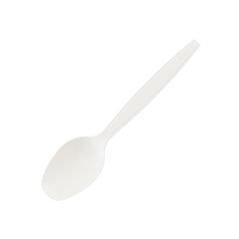 大黒工業 MAPKA スプーン#140 白 バラ 50本/袋（ご注文単位1袋)【直送品】