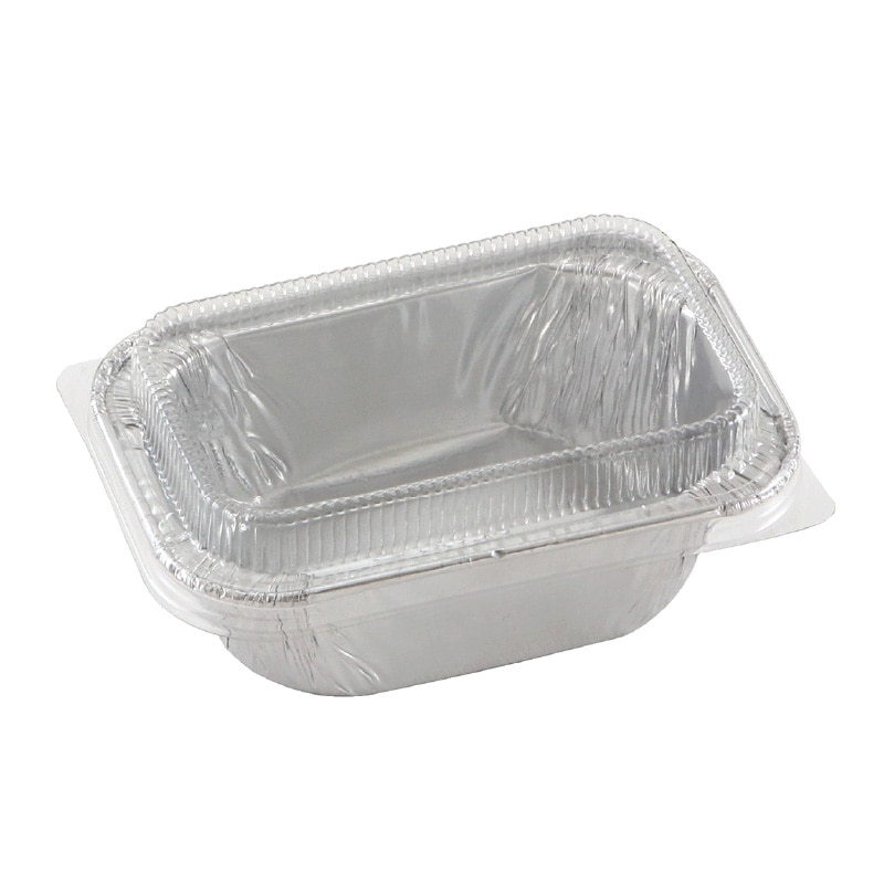 大黒工業 アルミ容器 4436-P 約120ml 10枚包装(蓋付)/パック（ご注文単位1パック)【直送品】