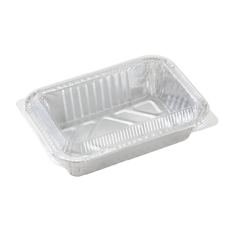 大黒工業 アルミ容器 4438-P 約400ml 5枚包装(蓋付)/パック（ご注文単位1パック)【直送品】