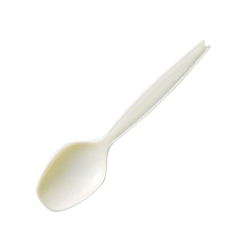 大黒工業 スプーン#140 白 バラ 500本/袋（ご注文単位1袋)【直送品】