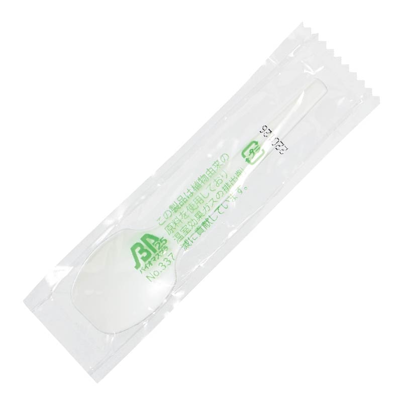 大黒工業 バイオプラ スプーン #100 単袋 100本/袋（ご注文単位1袋)【直送品】