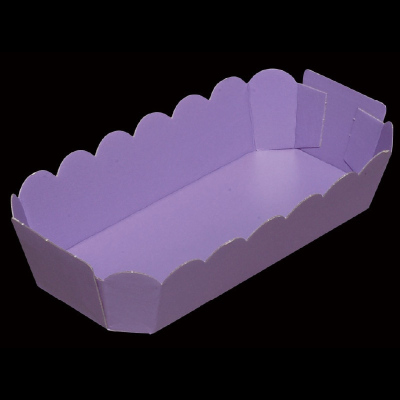 大黒工業 テーパートレー AT-7 パープル 50枚/袋（ご注文単位1袋)【直送品】