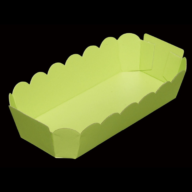 大黒工業 テーパートレー AT-7 グリーン 50枚/袋（ご注文単位1袋)【直送品】