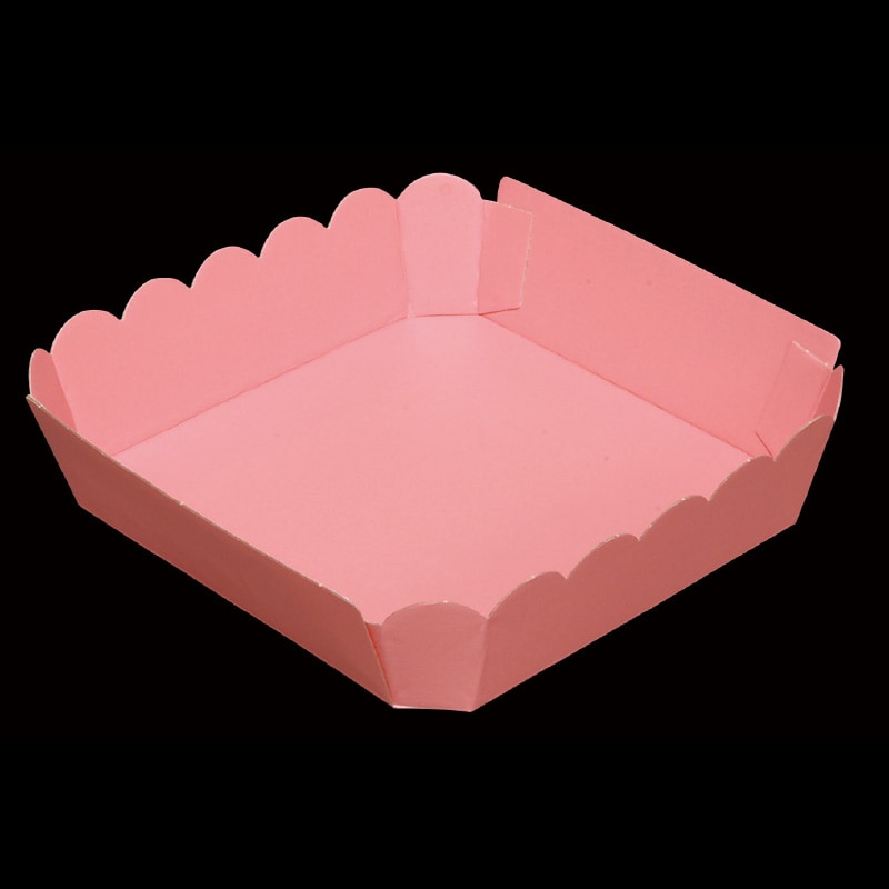 大黒工業 テーパートレー AT-5 ピンク 50枚/袋（ご注文単位1袋)【直送品】