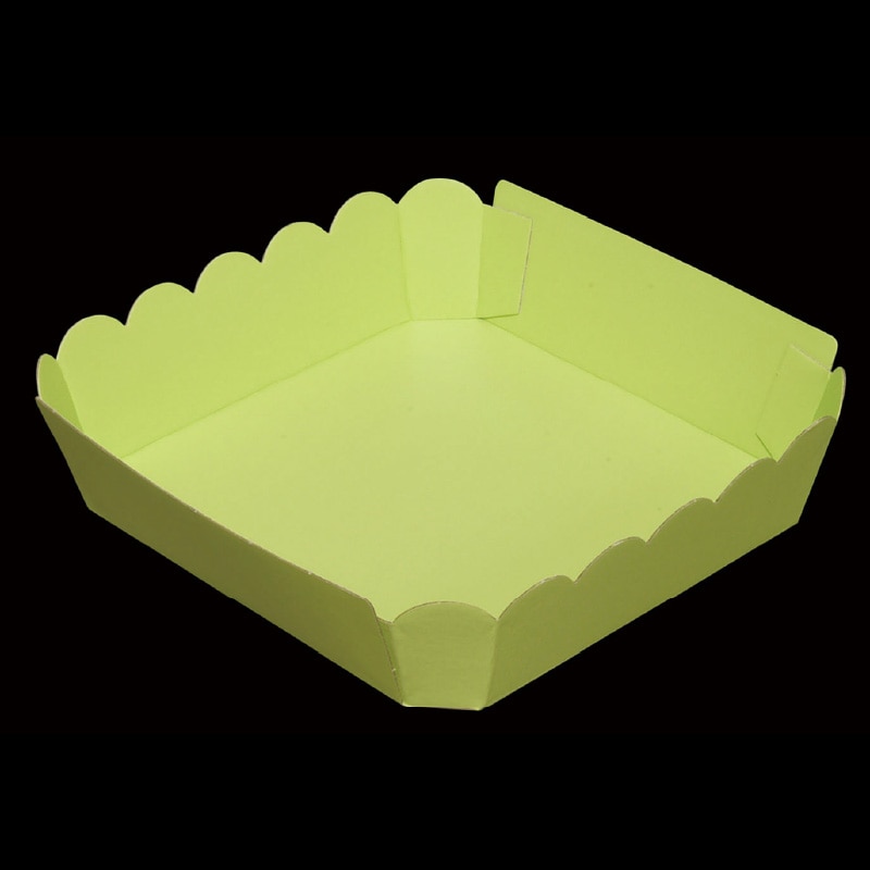 大黒工業 テーパートレー AT-5 グリーン 50枚/袋（ご注文単位1袋)【直送品】