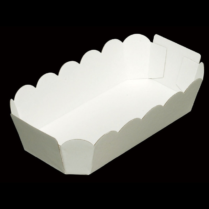 大黒工業 テーパートレー AT-4 ホワイト 50枚/袋