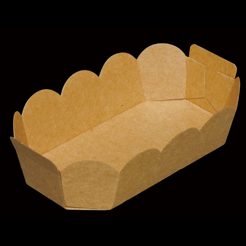 大黒工業 テーパートレー AT-6 未晒 50枚/袋（ご注文単位1袋)【直送品】