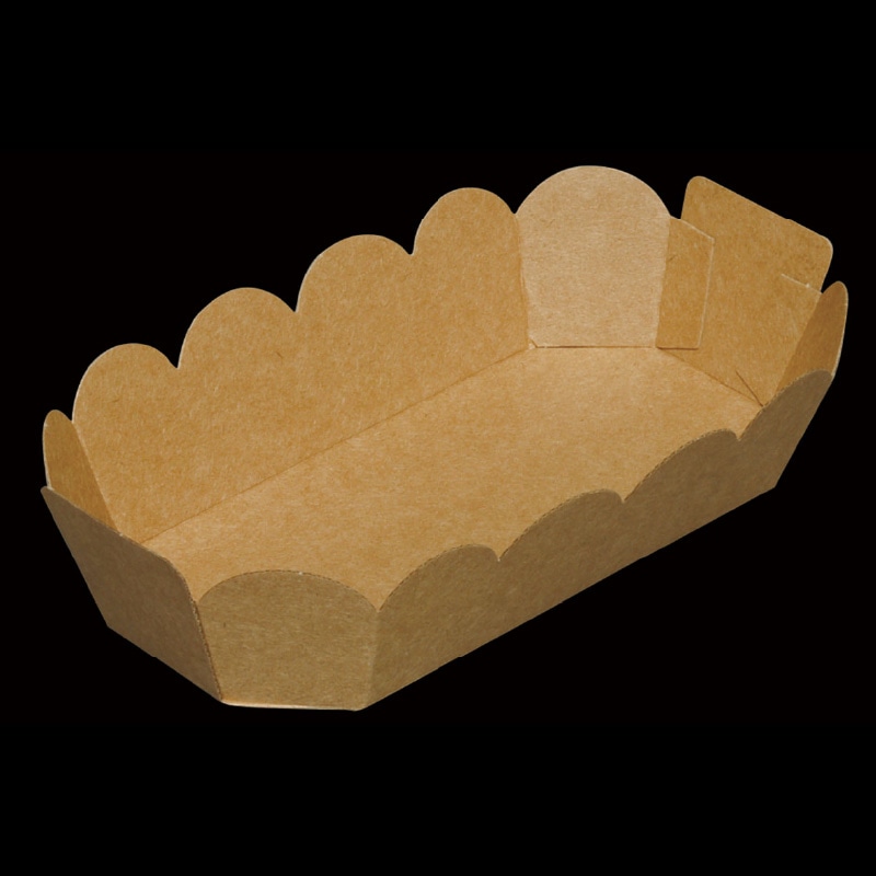 大黒工業 テーパートレー AT-8 未晒 50枚/袋（ご注文単位1袋)【直送品】