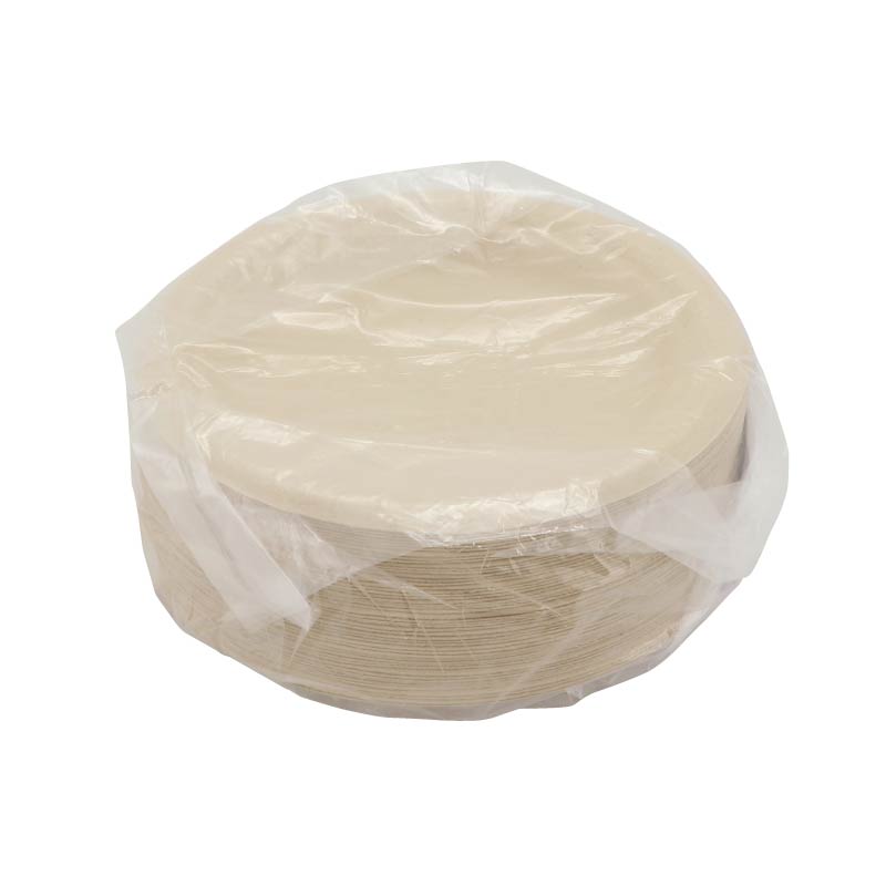 大黒工業 未晒バガスプレート φ15cm 50枚入 3290066 50枚/袋(ご注文単位1袋)【直送品】