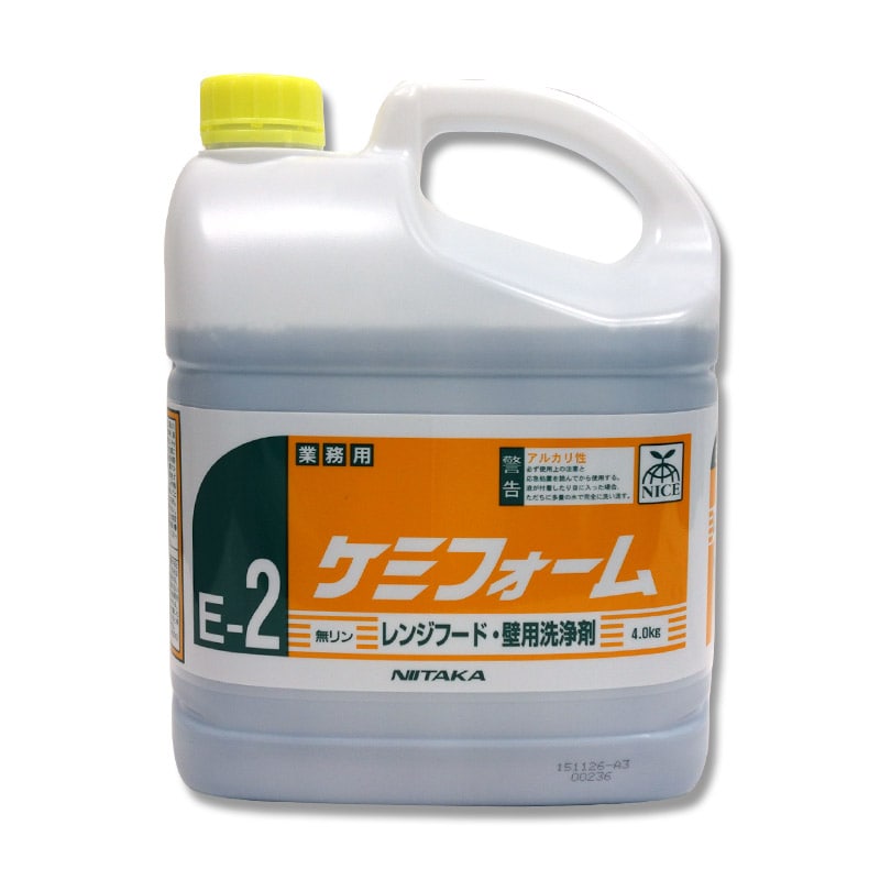ニイタカ レンジフード・壁用洗浄剤　ケミフォーム 4kg  1個（ご注文単位4個）【直送品】