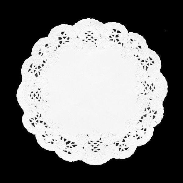 日本サンレオ レースペーパー　丸型 ＃7　120枚入  1束（ご注文単位100束）【直送品】