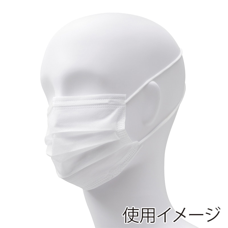 宇都宮製作 シンガー　2PLYマスクMP　オーバーヘッドタイプ フリーサイズ MP2OHR-WB 1箱（ご注文単位60箱）【直送品】