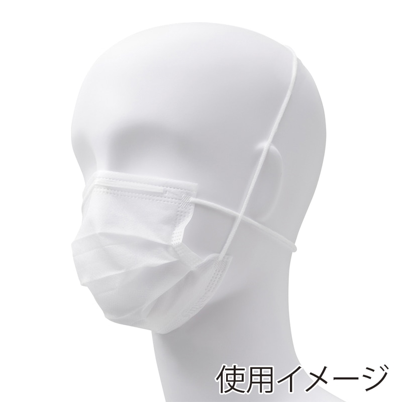 宇都宮製作 シンガー　2PLYマスクMP　オーバーヘッドタイプ フリーサイズ MP2OHR-WB 1箱（ご注文単位60箱）【直送品】