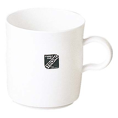 手付コップ（ストロング）S-2　#300　白   1個（ご注文単位1個）【直送品】