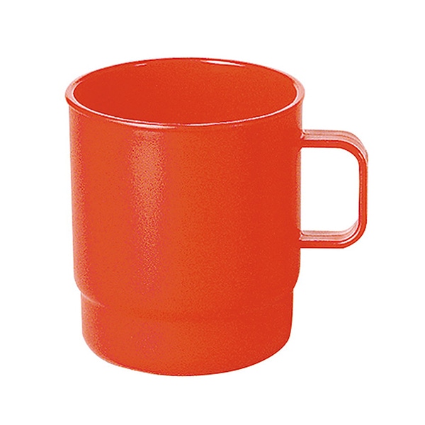 エンテック PP ピクニックコップ No.810R 赤 1個（ご注文単位1個）【直送品】