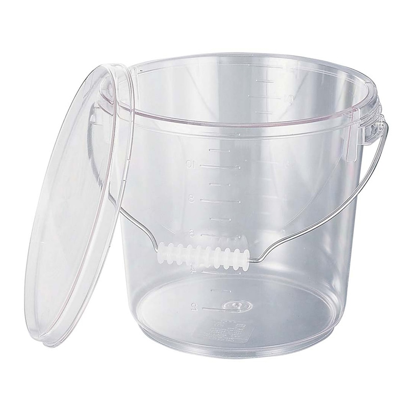 エンテック ポリカーボネイト　バケツ　PO-15B　蓋   1個（ご注文単位1個）【直送品】