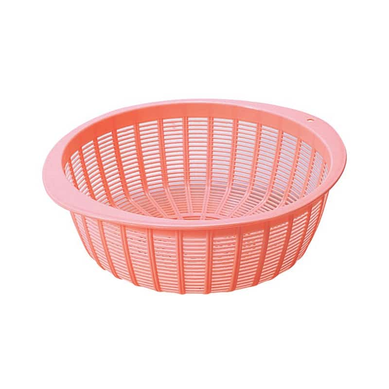 エンテック 水切ザル MS-101 ピンク 1個（ご注文単位1個）【直送品】