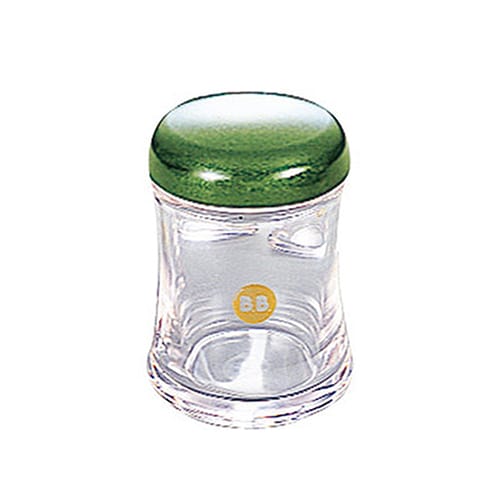 エンテック B・Bシリーズ 楊枝入れ B-5412 グリーン 1個（ご注文単位1個）【直送品】