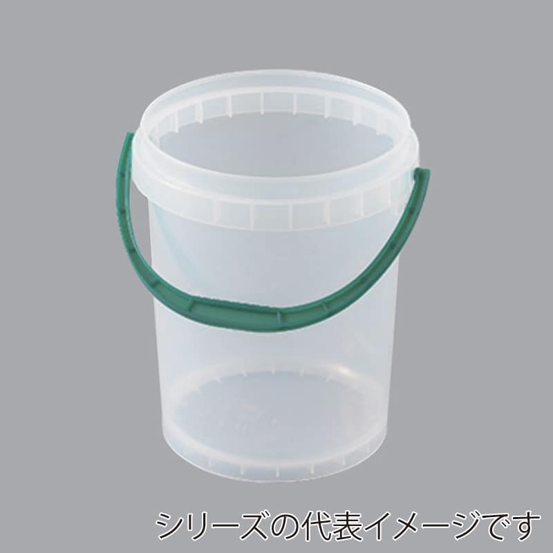 エンテック ポリプロペール 10L 本体 PO-880AG グリーン 1個（ご注文単位1個）【直送品】