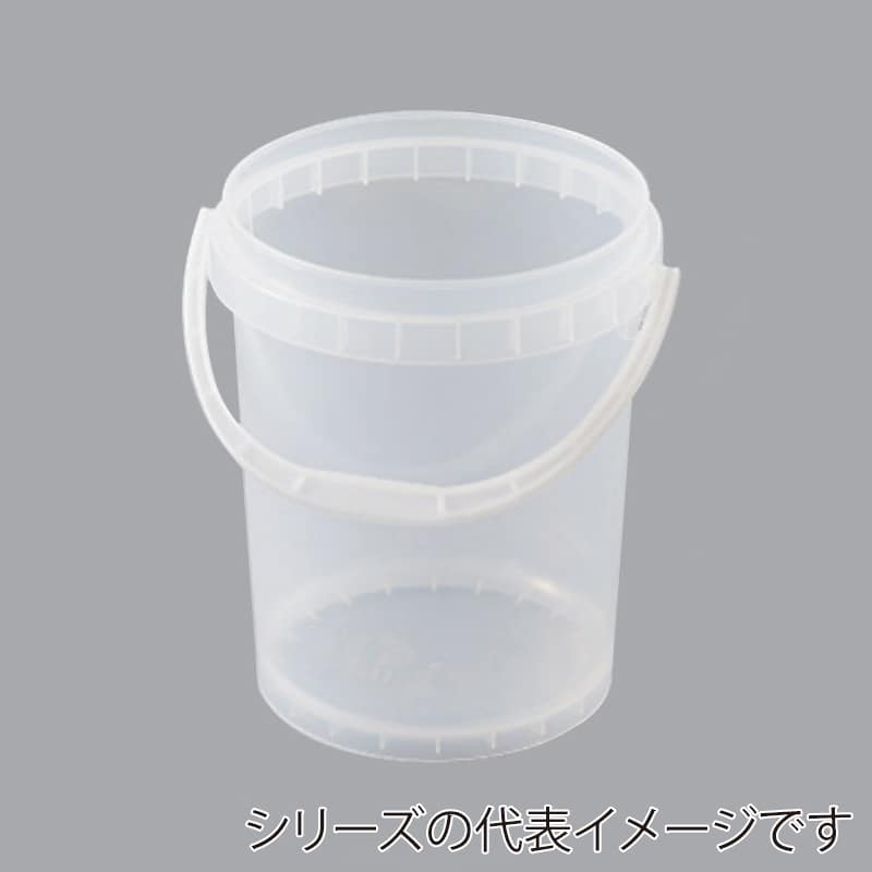 エンテック ポリプロペール 10L 本体 PO-880AN ホワイト 1個（ご注文単位1個）【直送品】