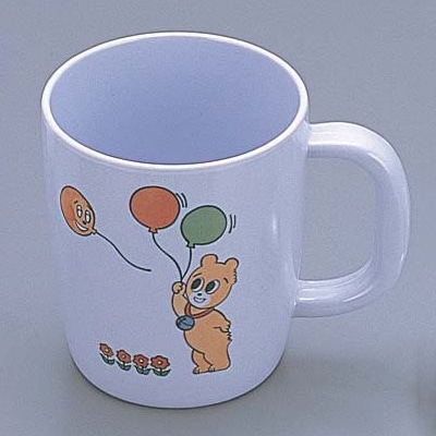 メラミン 子供食器 コロちゃん 片手コップ 小 KF-9 1個(ご注文単位1個)【直送品】