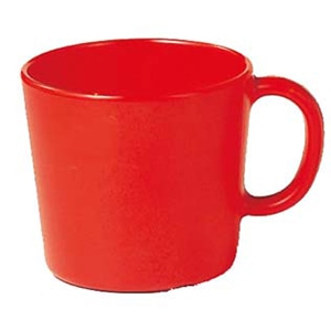 メラミンコップ NO.83 赤 1個(ご注文単位1個)【直送品】