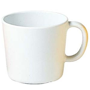 メラミンコップ NO.83 白 1個(ご注文単位1個)【直送品】