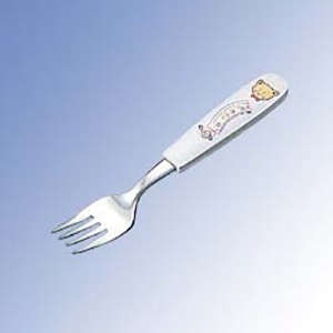 エンテック PC柄 お子様フォーク こねこたい L-107 1個(ご注文単位1個)【直送品】