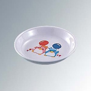エンテック メラミン子供食器 ベン&ベティー 小皿 BB-24 1個(ご注文単位1個)【直送品】