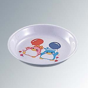 エンテック メラミン子供食器 ベン&ベティー 中皿 BB-25 1個(ご注文単位1個)【直送品】