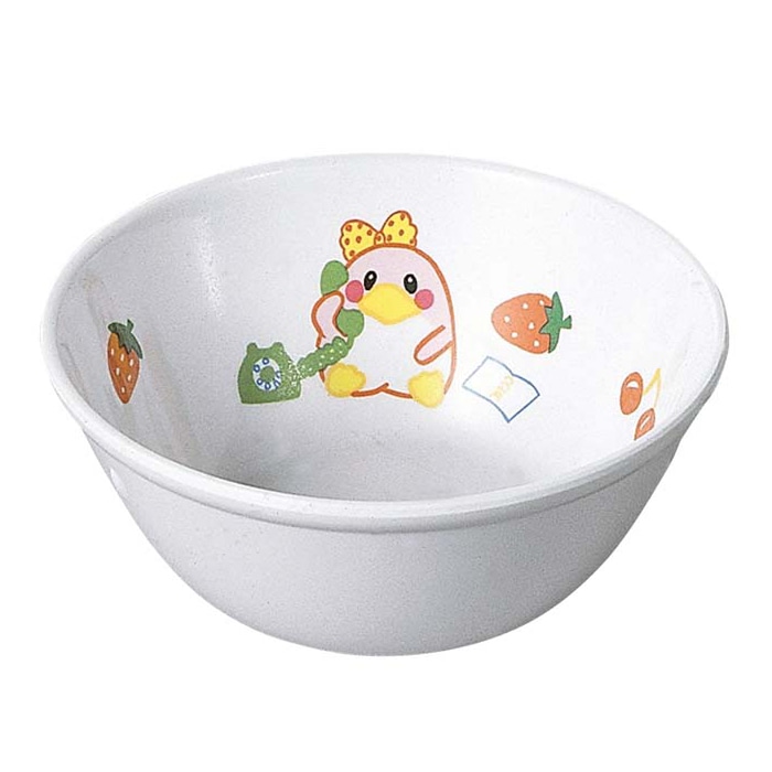 エンテック メラミン子供食器 ベン&ベティー ミルク椀 BB-47 290cc 1個(ご注文単位1個)【直送品】