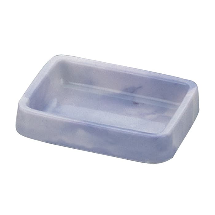 エンテック マーブル灰皿 長角 ポリエステル A-301 ブルー 1個（ご注文単位1個）【直送品】