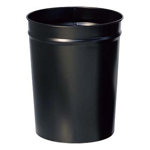 テーパーバッケット（小）ブラック　OTS-4   1個（ご注文単位1個）【直送品】