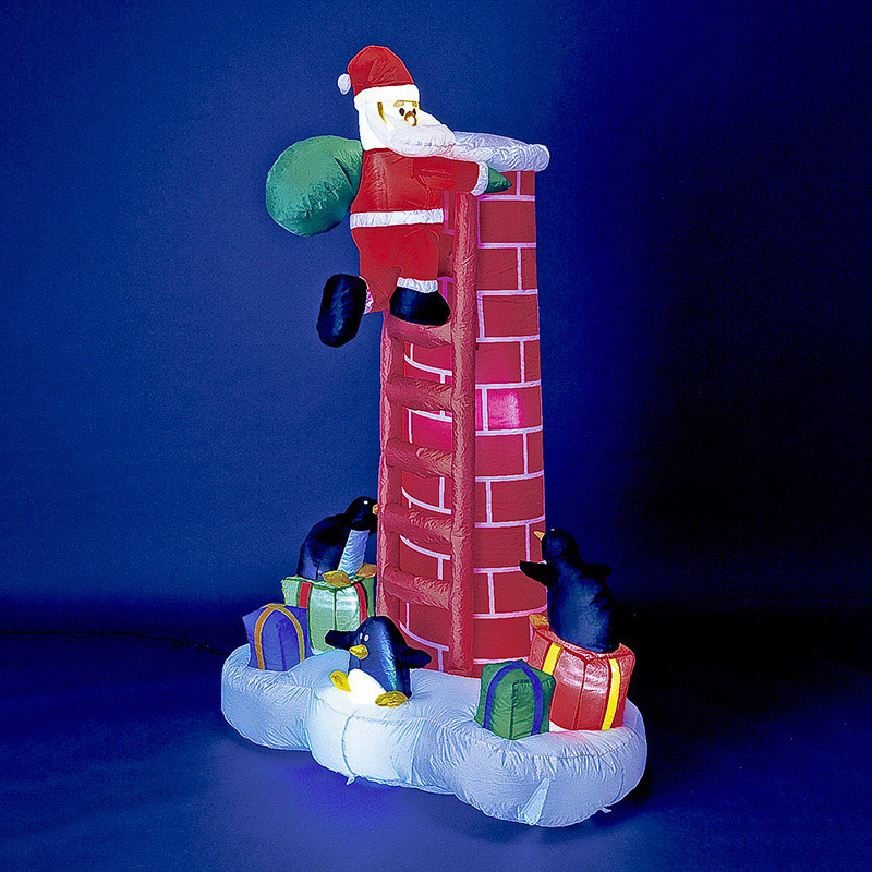 フローレックス エアーディスプレイ クライミングサンタ KT-3232 1台(ご注文単位1台)【直送品】