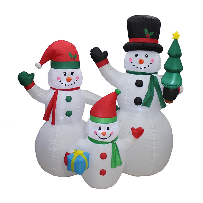 フローレックス エアーディスプレイ スノーマンファミリー 210cm KT-3639 1台(ご注文単位1台)【直送品】