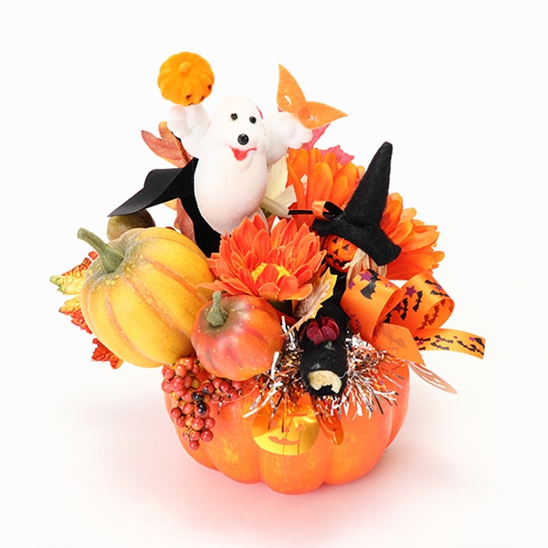 フローレックス ハロウィン パンプキンアレンジ HW-1572 1個(ご注文単位2個)【直送品】