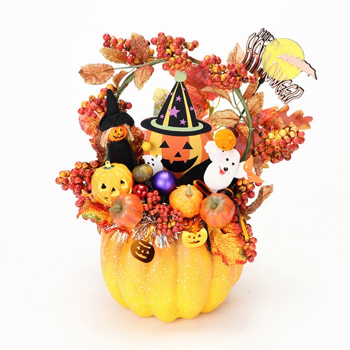 フローレックス 手つきパンプキンアレンジ 大 HW-1577 1個(ご注文単位1個)【直送品】