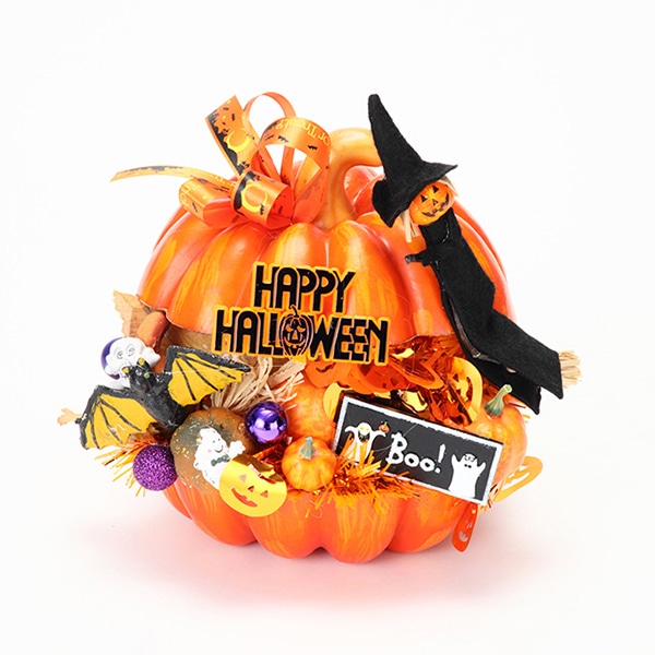 フローレックス デラックスパンプキンアレンジ 中 HW-1580 1個(ご注文単位1個)【直送品】